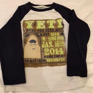 Gymboree long sleeve tee